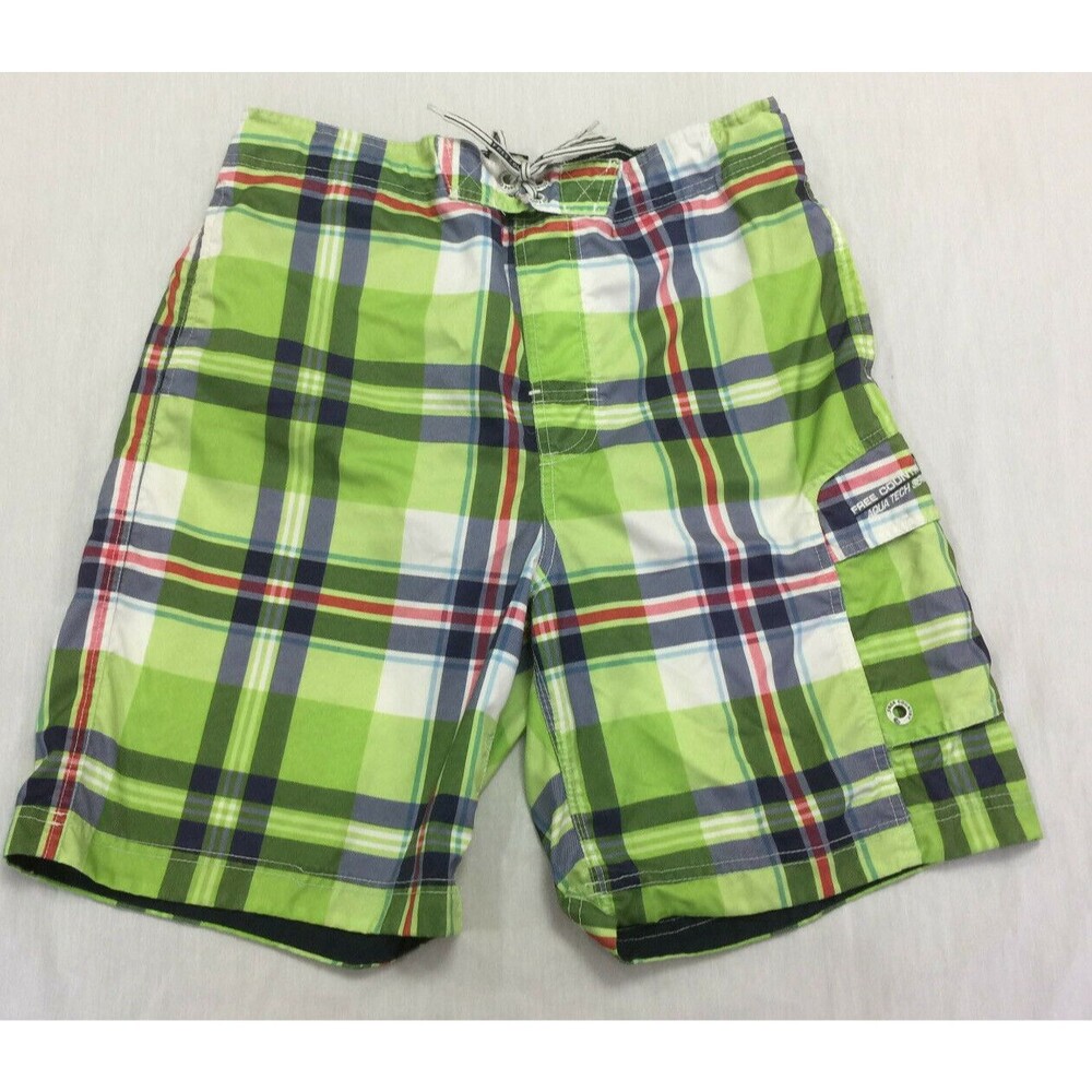 FREE COUNTRY MENS SWIM CARGO SHORTS SIZE L